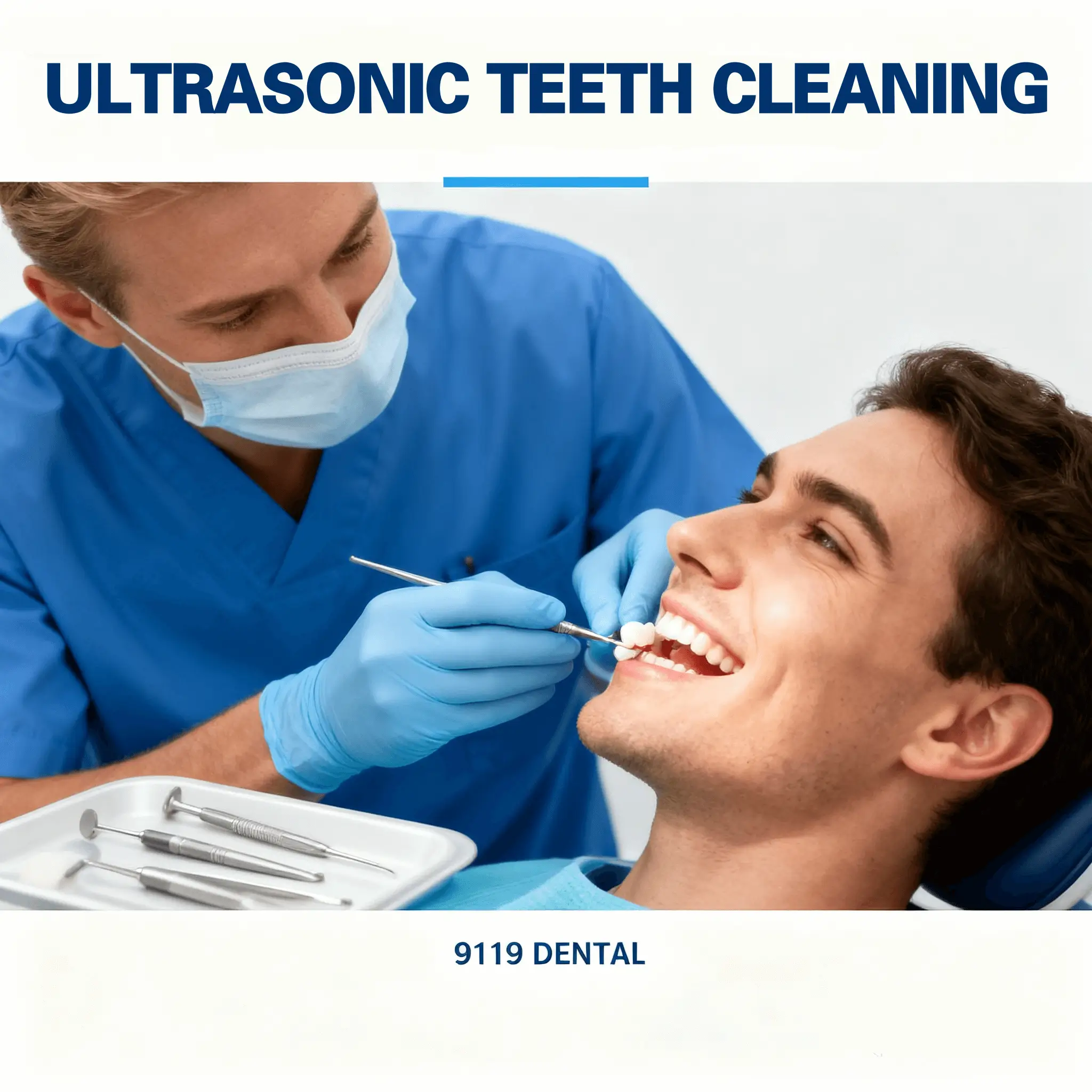 Ultrasonic Teeth Cleaning – Professional Deep Cleaning for Healthy Gums and Bright Smile